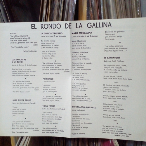 Maria Teresa Corral Disco De Vinilo Lp Infantil (Usado)