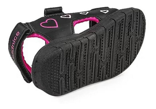 Addnice Sandalias Baby - Corazón Ngro