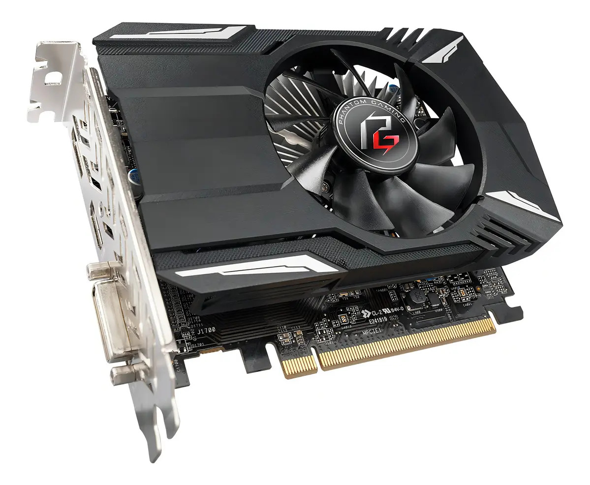 Placa de video AMD ASRock Phantom Gaming Radeon Series RX 550 PHANTOM G R RX550 2GB GDDR5