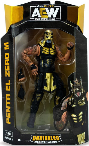 Figura De Acción Aew Penta El Zero M Unrivaled Series 6  Fgc