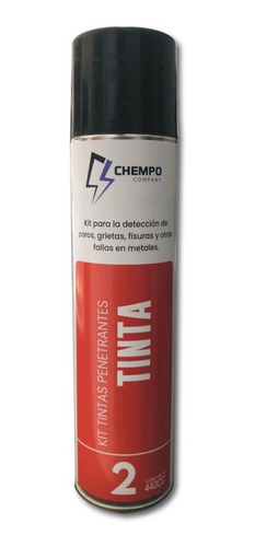 Kit De Tintas Penetrantes En Aerosol Ensayo Soldadura