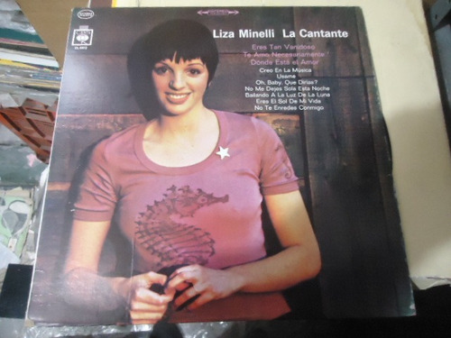 Liza Minnelli La Cantante Lp