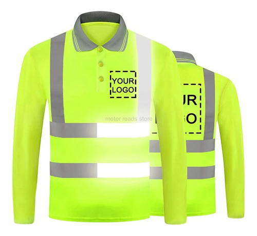 Camiseta De Seguridad Customs Quick Dry Hi Vis Reflectante W