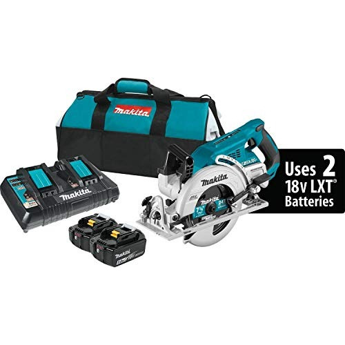 Makita Xsr01pt 18v X2 Lxt - Kit De Sierra Circular Sin Escob