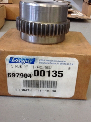 Lovejoy F1 Hub 1 1/4x1/8kw 697904 00135 Mll