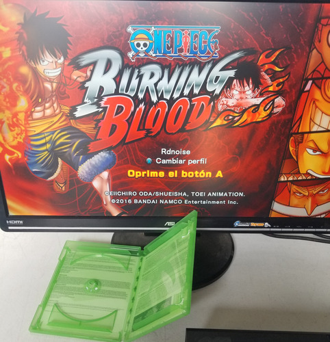One Piece -burning Blood Para Xbox One Formato Fisico (Usado)