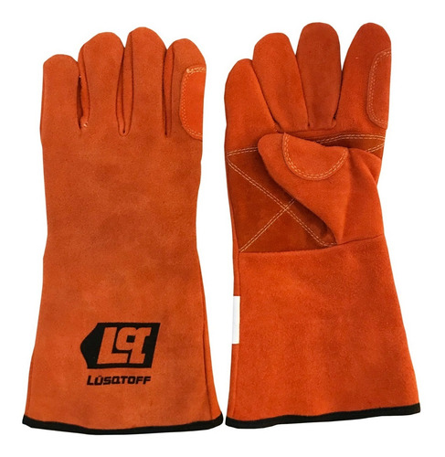 Delantal Plomo Goma Plomada Lusqtoff + Guantes Soldador