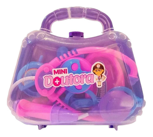 Maleta Infantil Mini Doutor Roxo - 1268 - Pakitoys