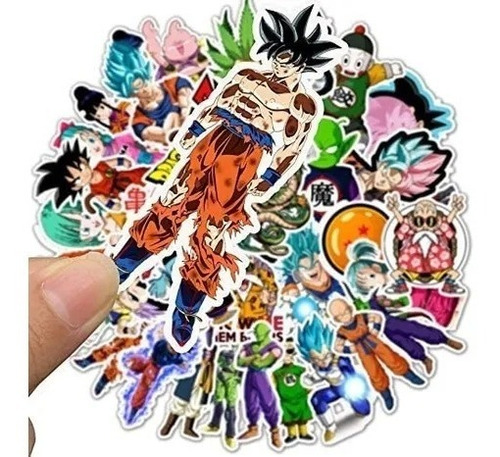 Dragon Ball - Set De 50 Stickers / Calcomanias