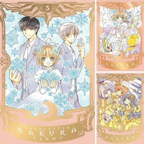 Sakura Cardcaptor Edicion Deluxe 1 Al 3 Ivrea 