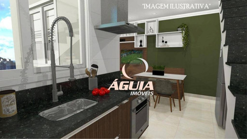 Imagem 3 de 18 de Cobertura Com 2 Dormitórios À Venda, 52 M² Por R$ 400.000,00 - Vila Eldízia - Santo André/sp - Co0829