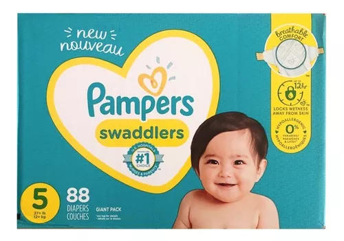 Pampers Swaddlers Talla 5, 58 Pañales