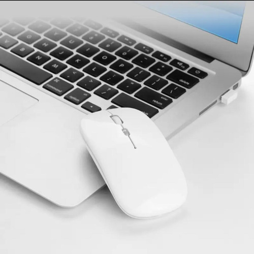 Mouse Inalambrico Con Bluethoo Recargable Para iPad Tablet