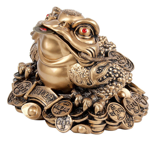 Li Figura De Rana De Tres Patas De La Fortuna Y La Riqueza