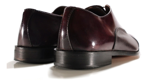 Oxford Hombre Zapato Cuero Vacu Diseño Milano By Ghilardi