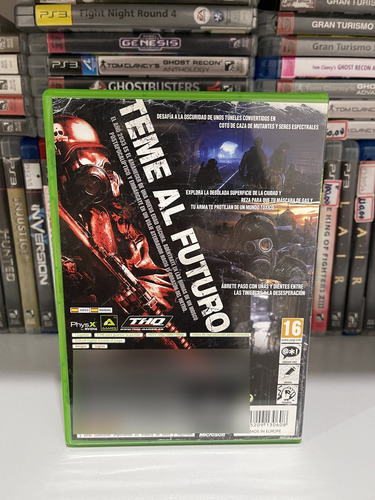 Juego físico Xbox 360 Metro 2033