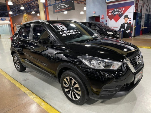 Imagem 1 de 14 de Nissan Kicks S Cvt Preta 2018