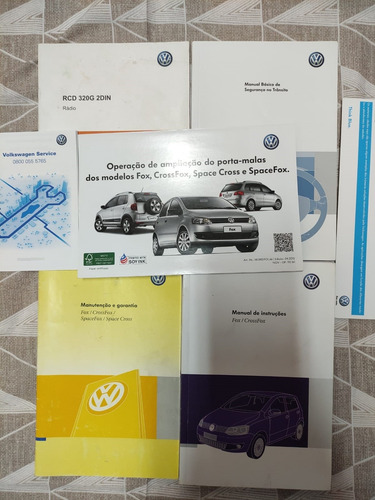 Manual Do Proprietário Volkswagen Crossfox 2014 (Usado)