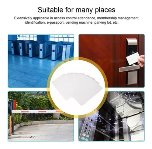 Motivate Iso Card Kit De 100 Tarjetas De Puntos Rfid De Prox