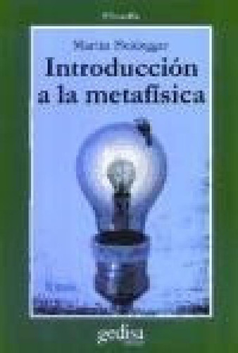 Libro - Introduccion A La Metafisica (filosofia Serie Clade