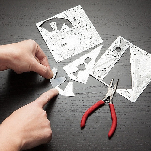 Nano Puzzle Maqueta 3d Metálica Piece Fun Como Metal Earth