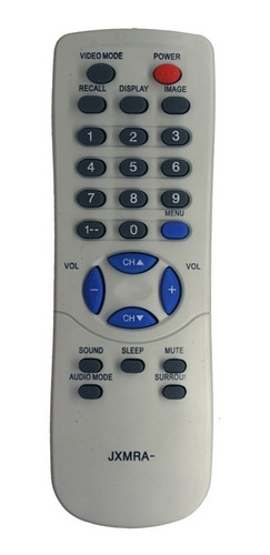Imagen 2 de 3 de Control Remoto Tv Para Audiologic Sanyo Philco Talent Jxmra