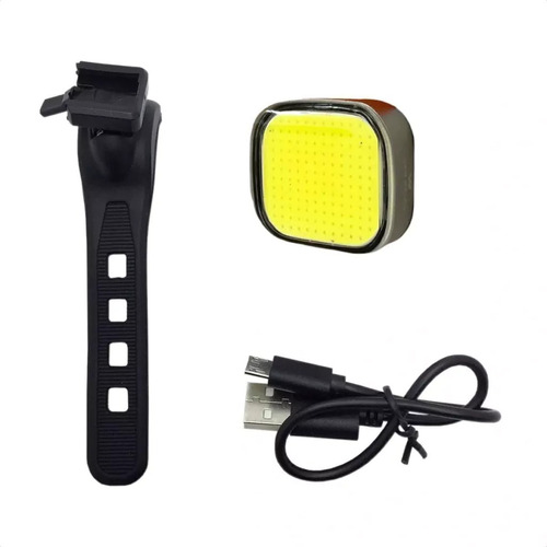 Luz Delantera Led Bicicleta Recargable Van Halen Shine Front