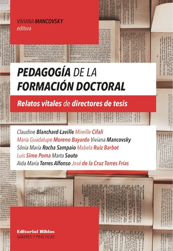 Pedagogía De La Formación Doctoral - Vv. Aa., Varios Autores