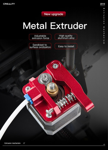 M2049 Extrusor Derecho Metalico 3d Creality Ender 3 Cr 10