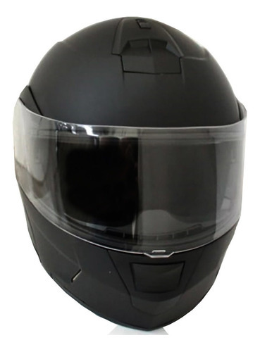 Casco Para Motocicleta Abatible Talla Xl Negro A119 Kinlley