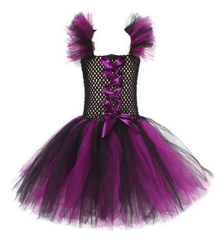 Vestido De Disfraz De Bruja De Halloween Para Niñas 2023