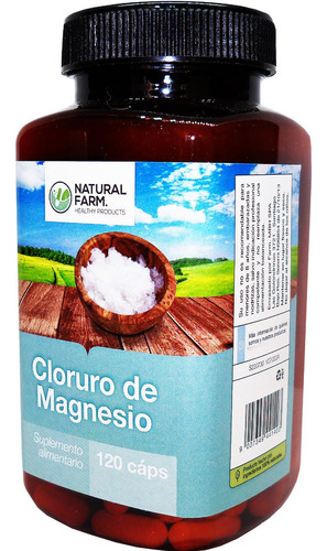 4 Meses Cloruro De Magnesio 120 Capsulas 500mg Fatiga