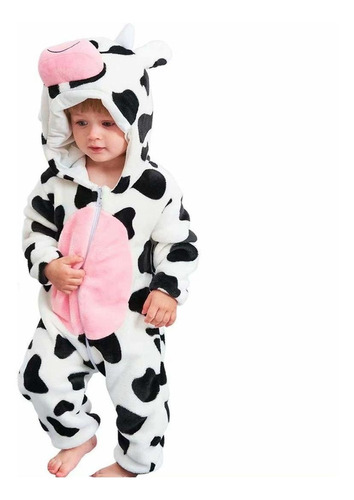Shulan Baby Cow Costumes Pijamas Unisex Para Niños Pequeño