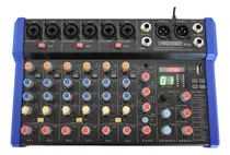 Comprar Consola Mixer Mx8 Moon 8 Canales-usb 99 Efectos Bluetooth