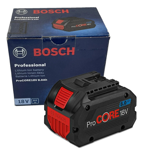 Batería De Iones De Litio Bosch Procore 18v 8,0ah