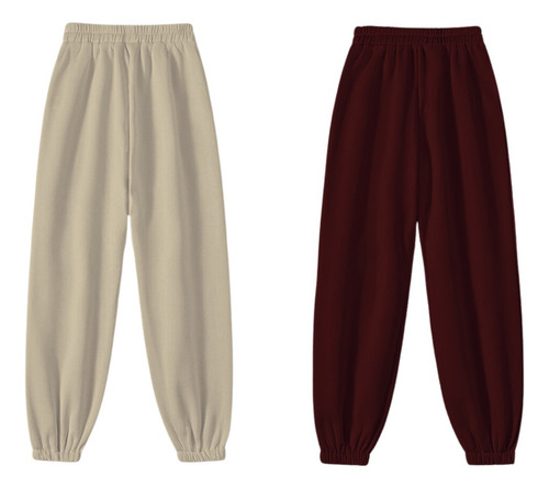 Pants Jogger Uso Casual Deportivo 2 Piezas Felpa
