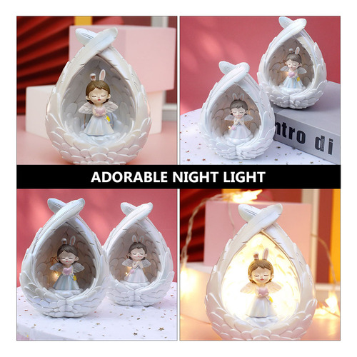 Luz Nocturna De Dibujos Animados Para Habitación Infantil, C