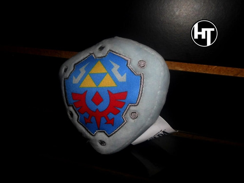 Imagen 4 de 4 de Nintendo, Zelda, Link, Escudo, Peluche, Original, 4 Pulgada
