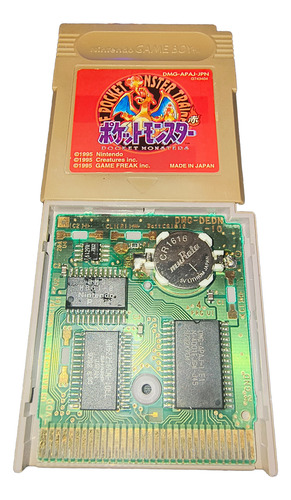 Pokemon Red Pokemon Rojo Japones Gameboy Gb Gbc Gba