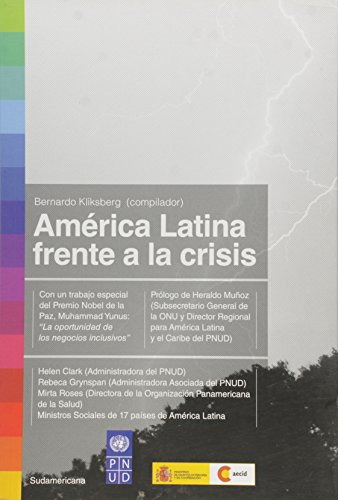 Libro America Latina Frente A La Crisis (pnud / Ministerio D