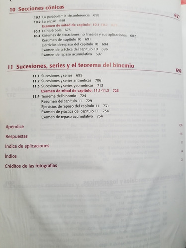 A3 Álgebra Intermedia 7.a Edición Allen R. Angel (Usado)