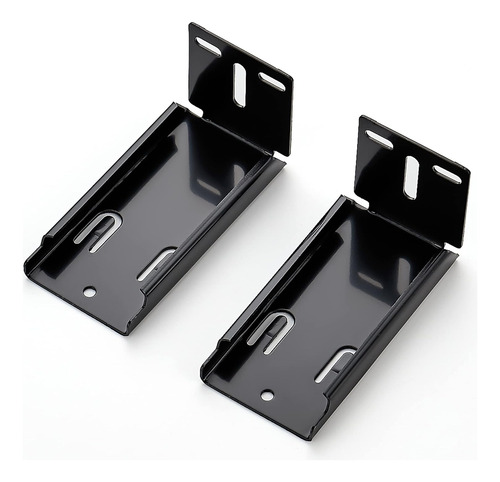 5 Pares 10 Soportes Negros Resistentes De Montaje Trasero