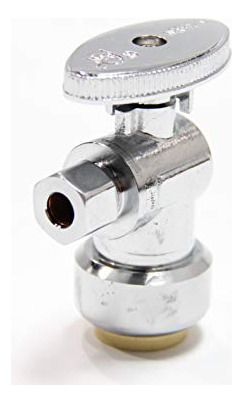 Vlvula De Cierre 1/4 De Vuelta Efield, 4-pack, 1/2 Push X 3/
