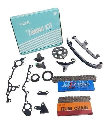 Kit Cadena De Tiempo Toyota Hilux 2.7 2.4 Meru 3rzfe Osk