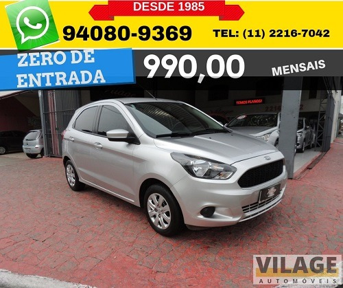 Ford Ka 1.0 Se Flex 4p 2017 2018 Zero De Entrada