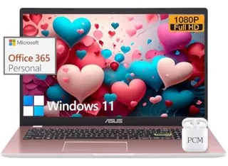 Computadora Portátil Asus Vivobook Go 15, Pc Delgada Ips Fhd