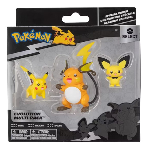 Pokemon Select Raichu Pikachu Pichu