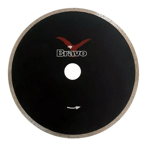 Disco Corte Diamantado Continuo Bravo 110 Mm Amoladora Color Negro