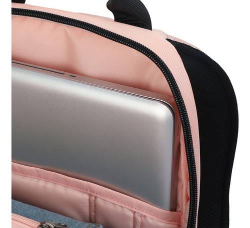 Mochila Tigernu Academica Para Notebook Rosado T-b3090b