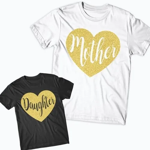 De Playeras Personalizadas Diseños Mama E Hijo Hija | Envío gratis